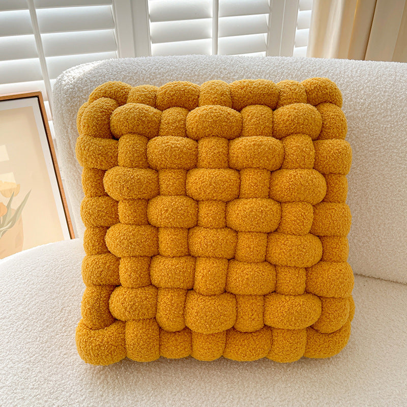 "Decorative Lumbar Support Pillow for Sofa – Perfect Blend of Comfort and Style"